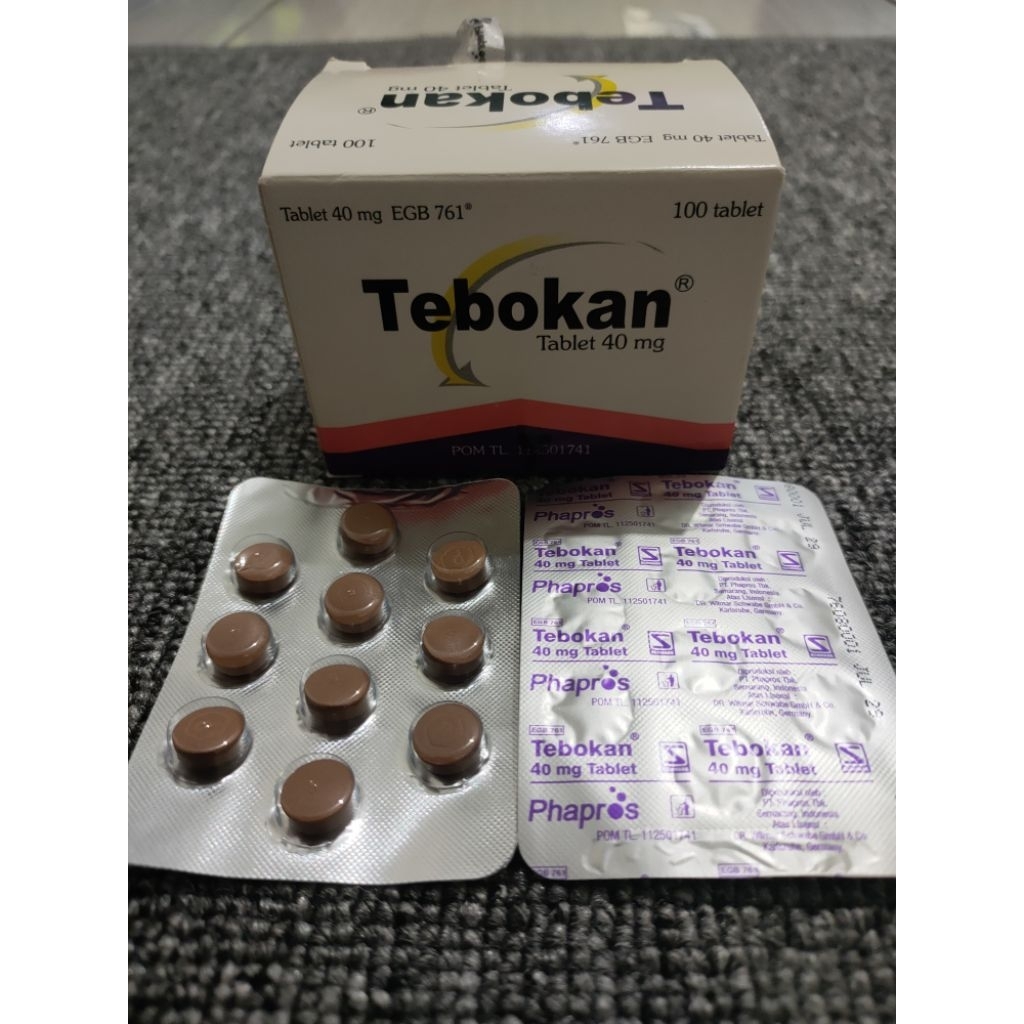 Tebokan Tablet 40mg /Strip/ EGB761 / Phapros