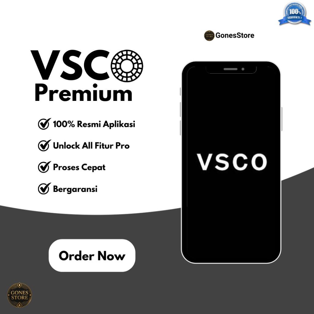 VSCO PREMIUM (1 Tahun) | Android/IOS/Web | Bergaransi