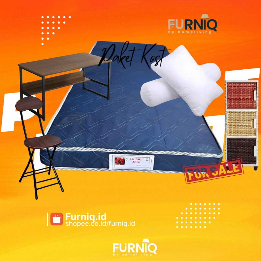 FURNIQ.ID - PAKET KOST - PAKET KOST MAHASISWA - PAKET KOST MURAH - PAKET KOST ERGONOMIS - PAKET KOST