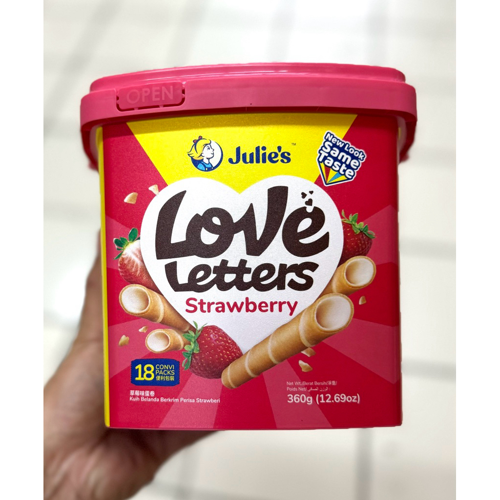 

julies love letters strawberry isi 18pcs 360g