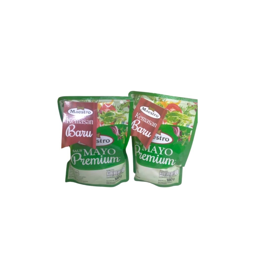 

Mayo maestro original mayonaise pouch ekonomis 180 gram