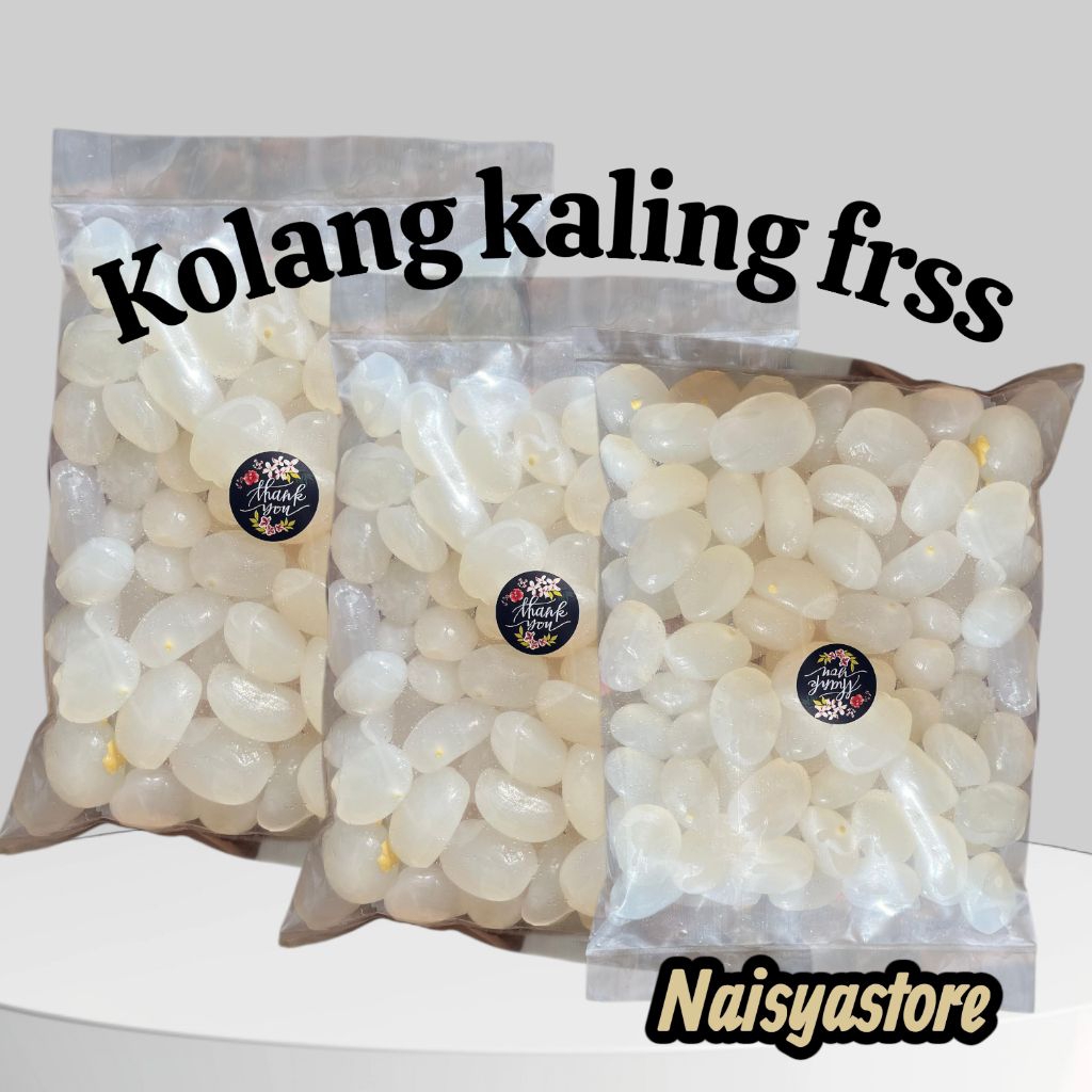 

kolang kaling fresh besar kenyal banyak manfaat
