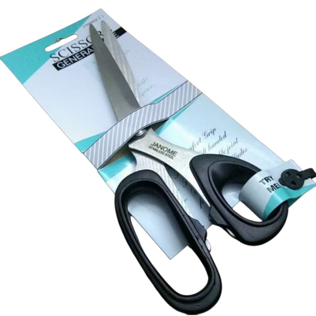 

Gunting Kain merk janome / gunting kain 8.5" bahan stainless tajam