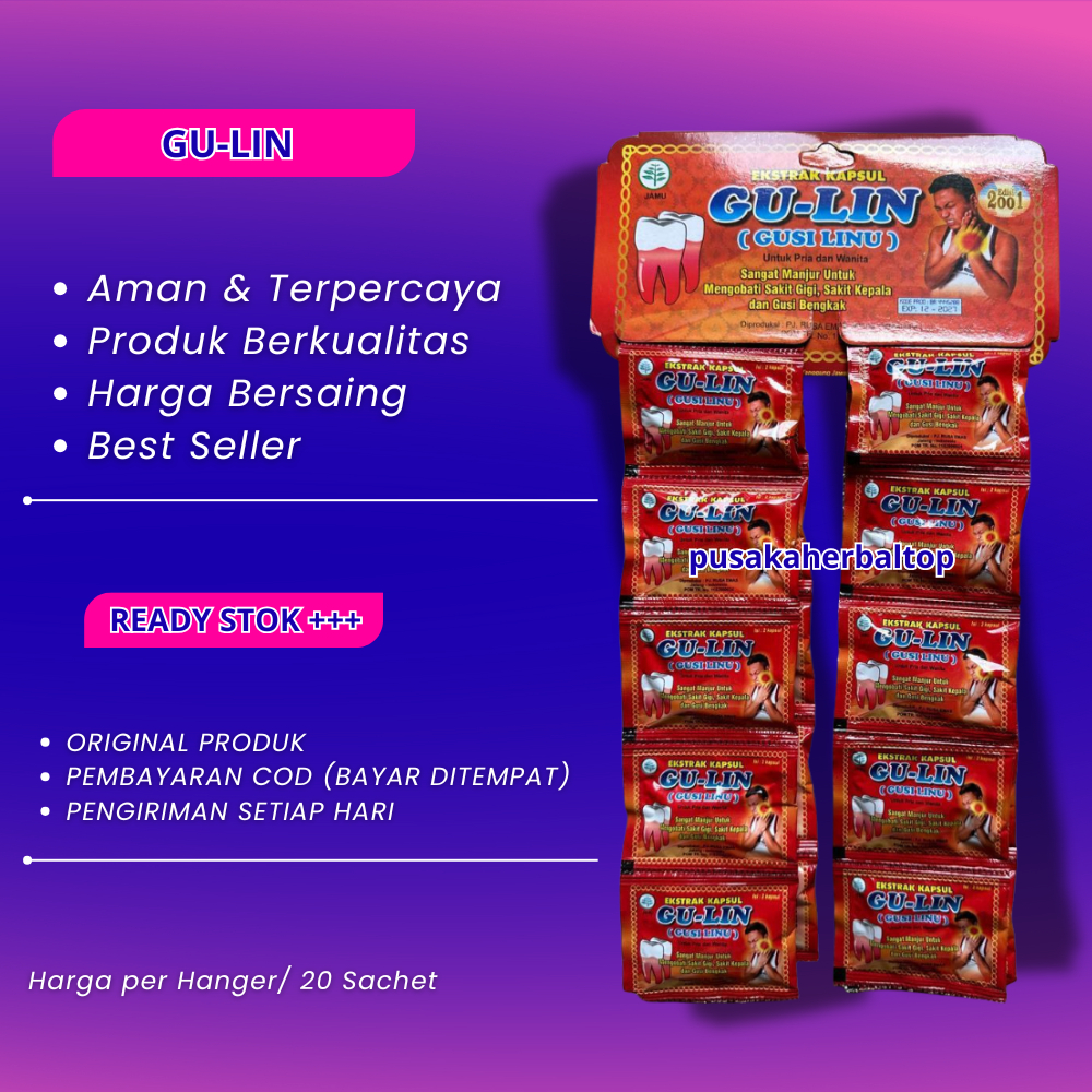 

GULIN ORIGINAL KAPSUL 20 SACHET