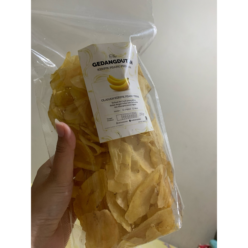 

Kripik pisang endulita