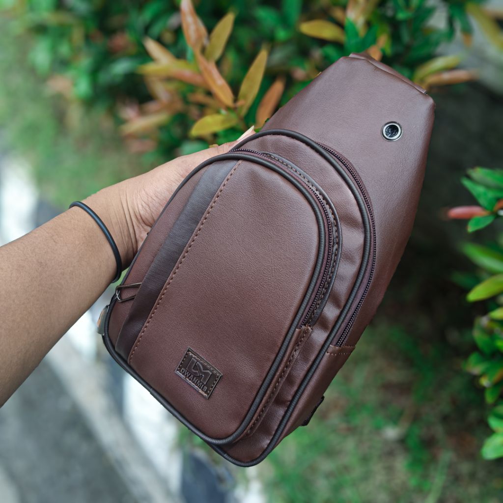Waist Bag Pria Original Produk | Tas Selempang Dada | Tas Gendong Depan
