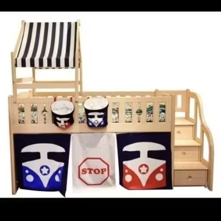 Bunkbed anak Informa preloved 90%