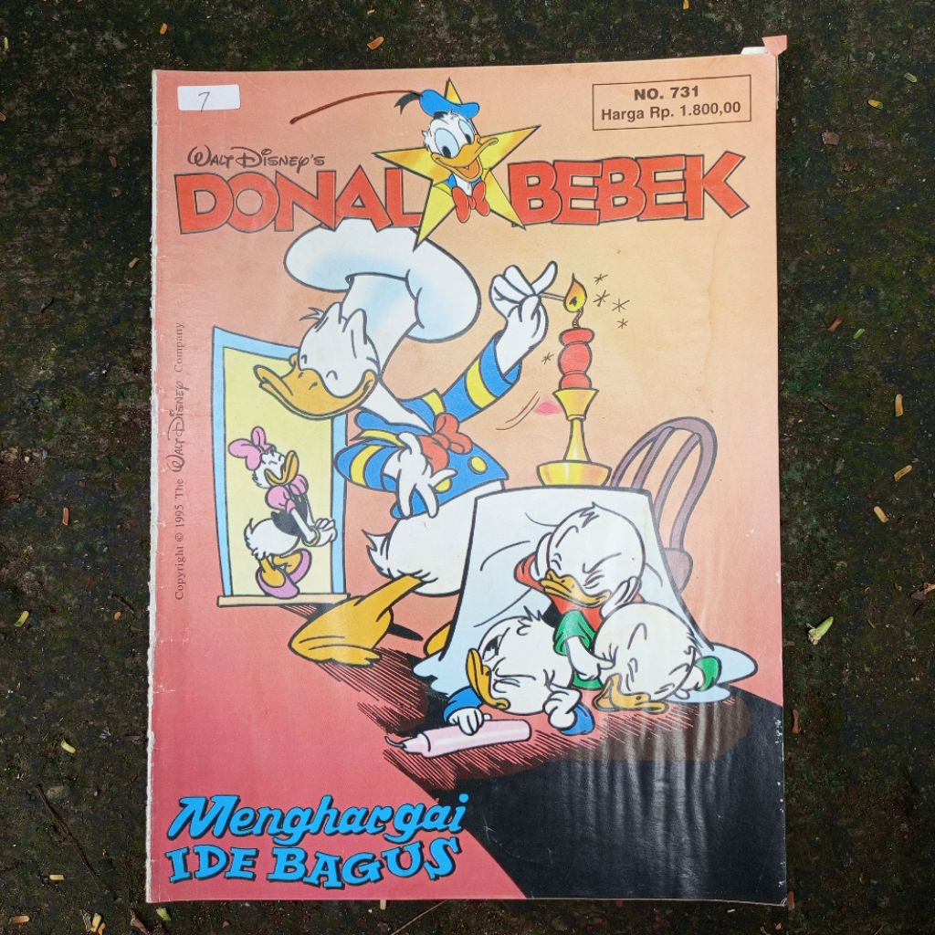 Donald Bebek No. 731 || komik Donald bebek (Bahasa Indonesia)– Edisi Koleksi “Menghargai Ide Bagus” 