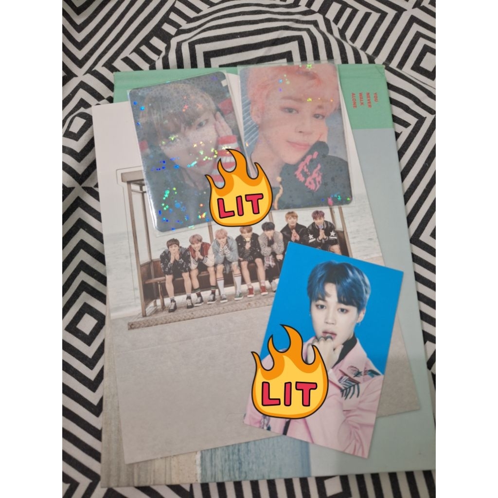 Jimin taehyung BTS YNWA album