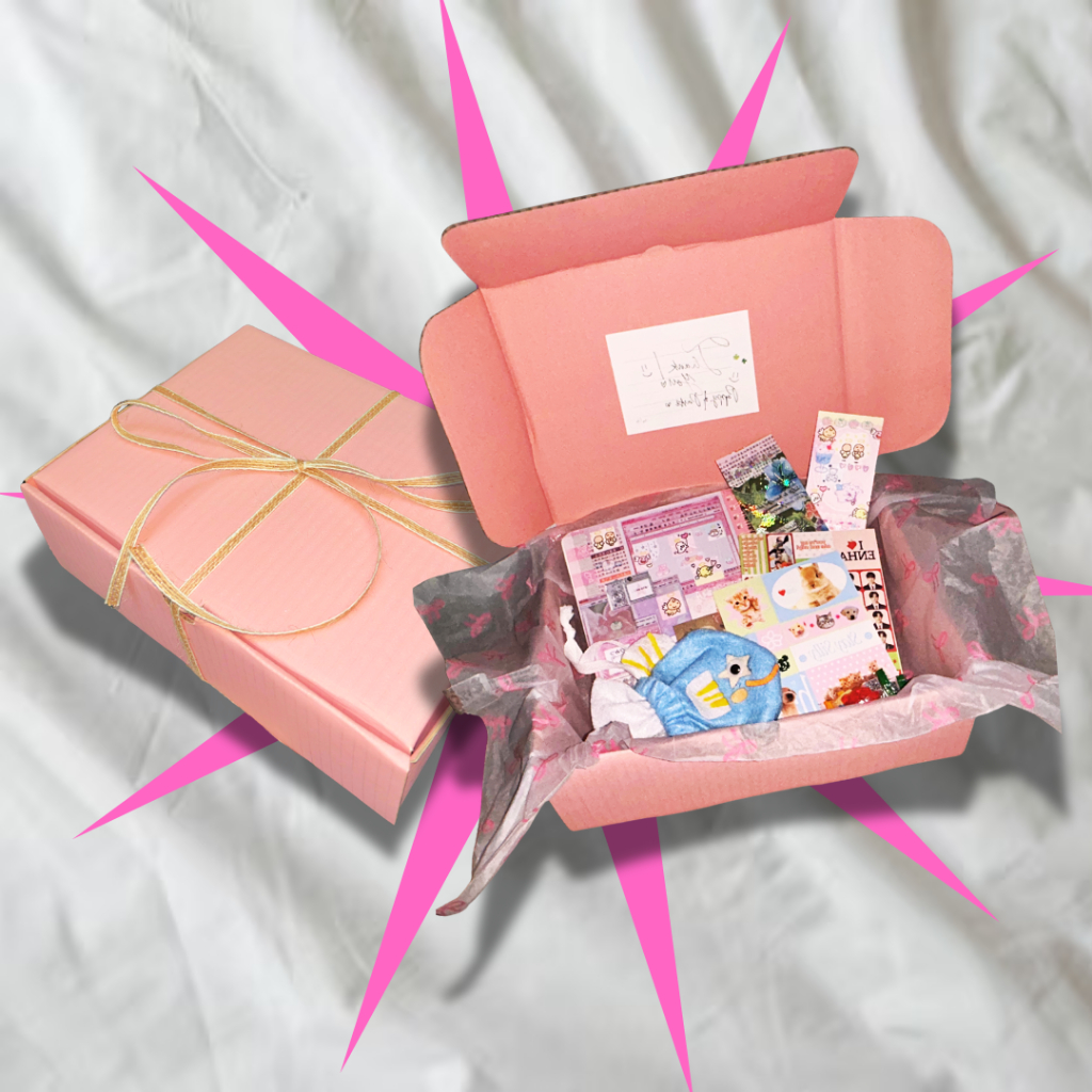 

Poppy Pack: All-in-One Gift Set Estetik Kawaii, Kado Unik Isi Scrapbook + Stickers + Goodies