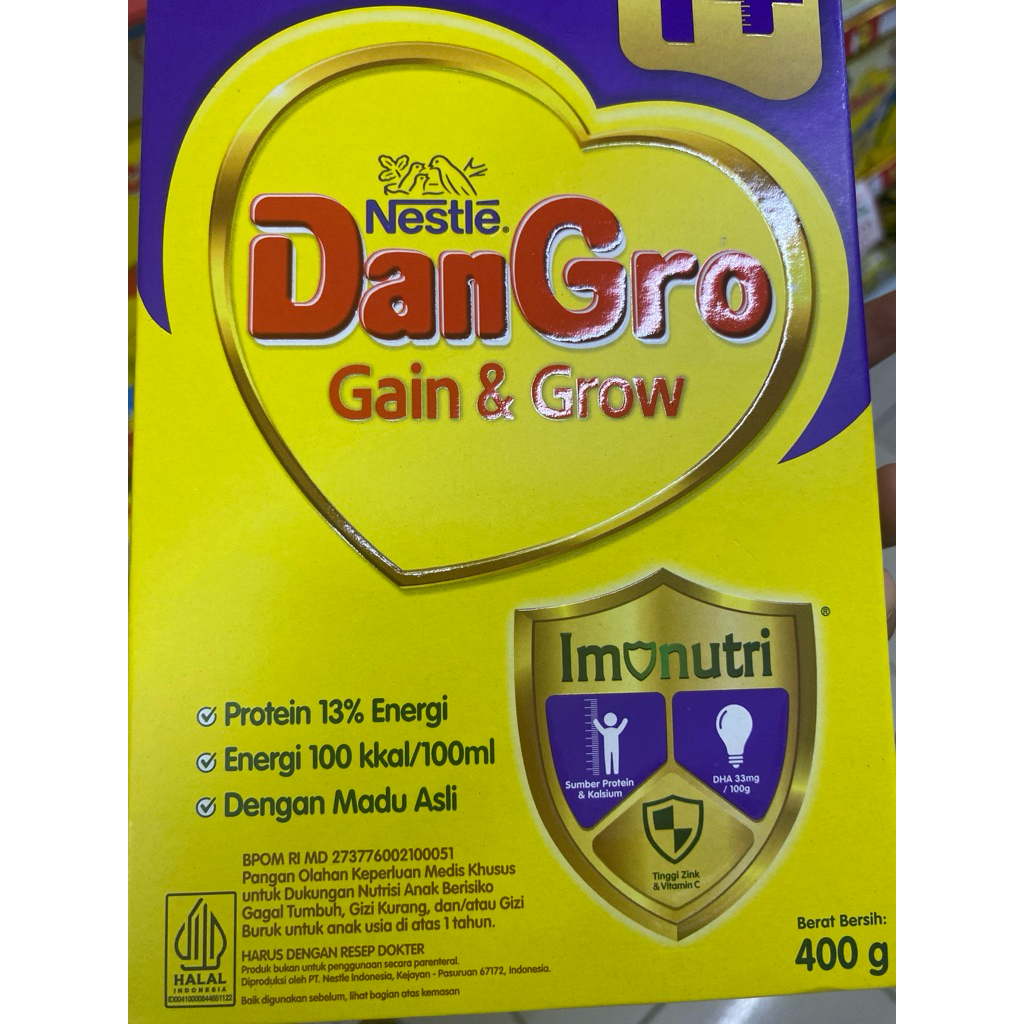 

Dancow DanGrow Gain & Grow 400gr