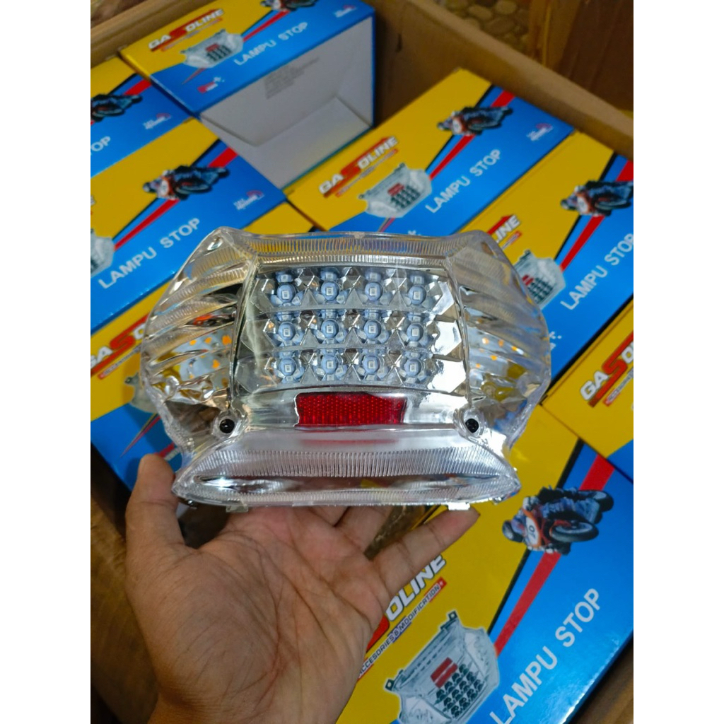 lampu stop led mio sporty old mio sporty smile stop led model mio sporty lama thailand lampu stop le