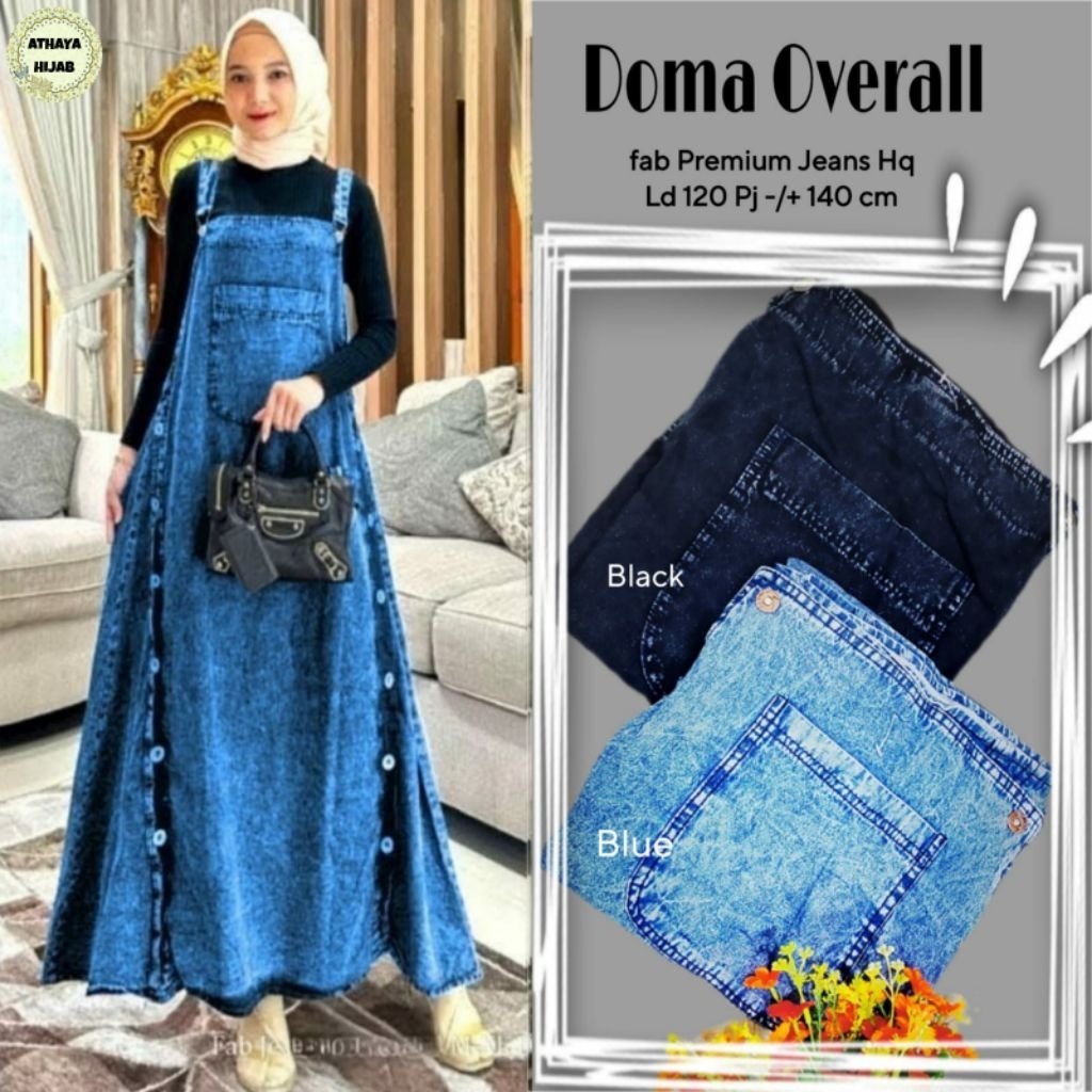 Doma - Jovie - Qatar Overall Jeans (Athaya)