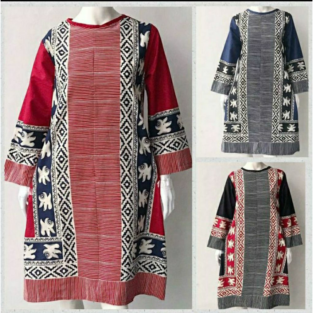 Tunik Kirania Batik Solo Tunik Batik Wanita