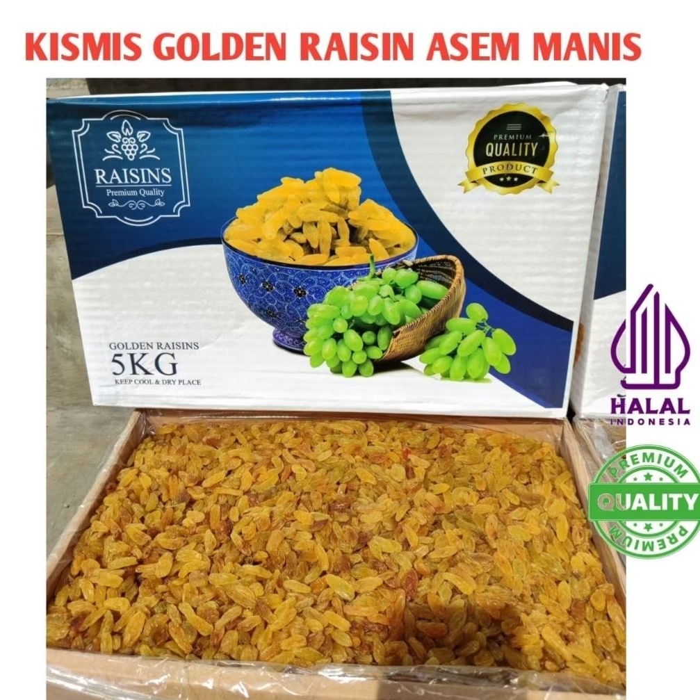

KISMIS GOLDEN RAISIN STAR /KISMIS ASAM MANIS