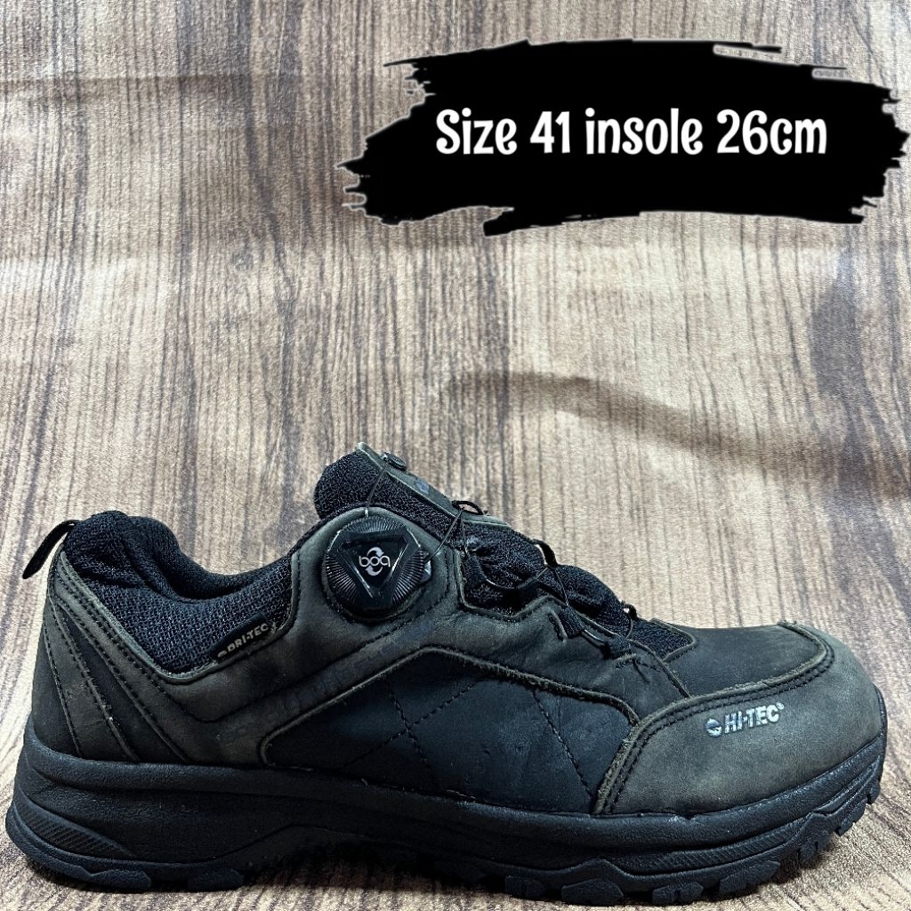 Sepatu Outdoor Gunung Hiking Hitec Size 41