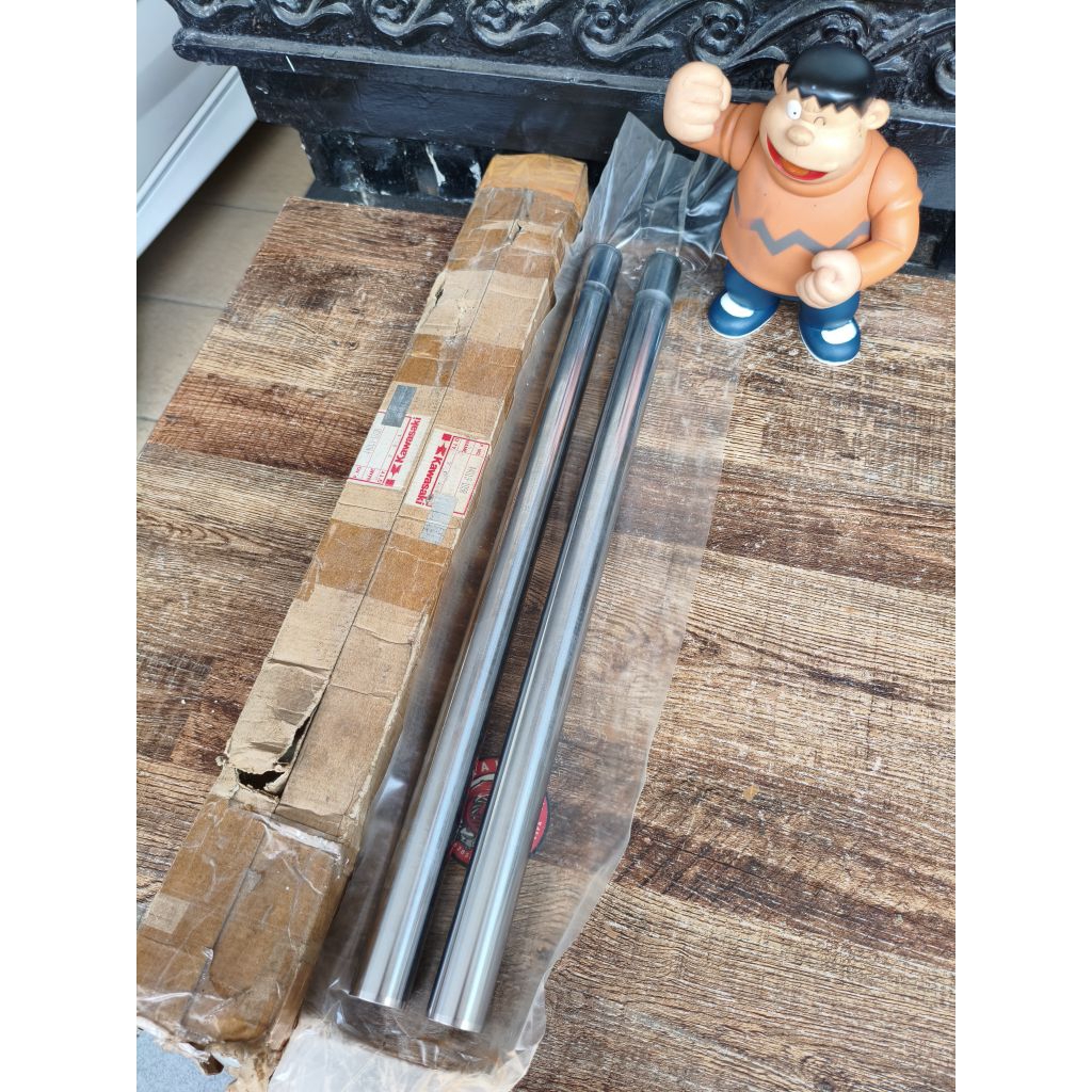 As Shock Skok Depan Tube Fork Inner Kawasaki KH100 KH125 GTO Original NOS