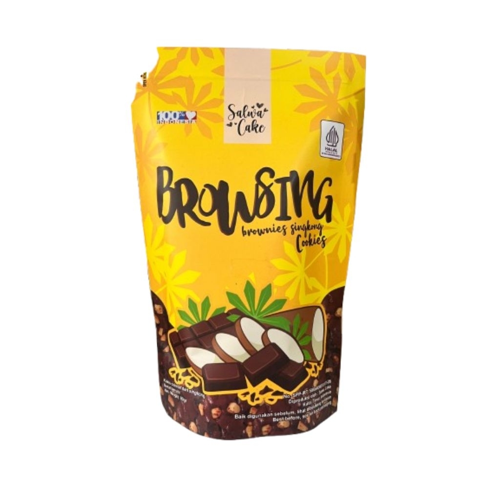 

Brownies Singkong BrowSing (Brownies Singkong Cookies) 80gr