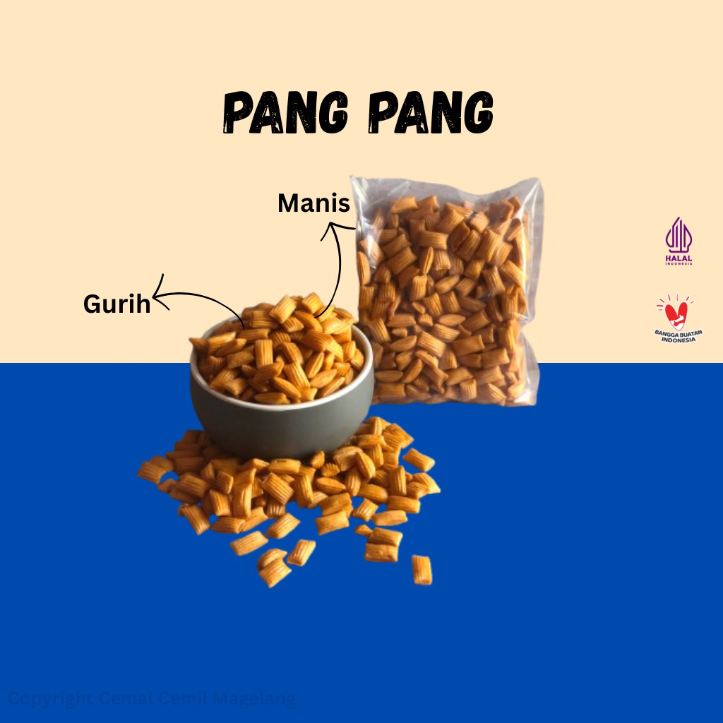 

Pang Pang Manis 250gr Kue Bantal Manis