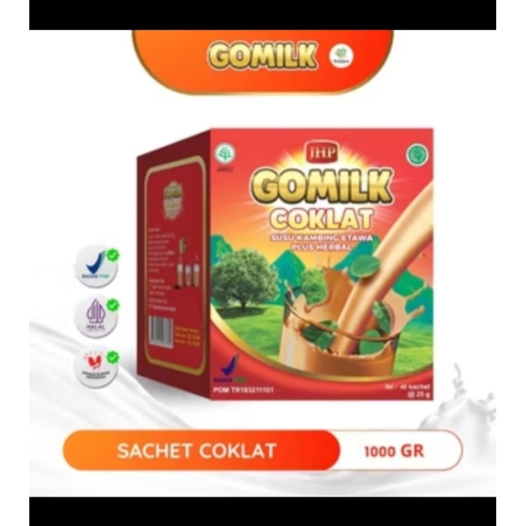 

GO Milk Rasa COKLAT, Netto : 1KG (40 sch @25 gr)