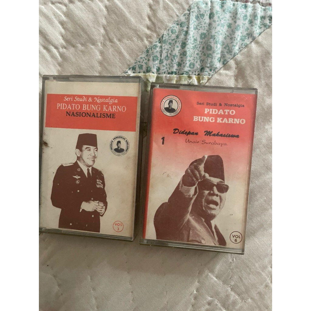 Kaset Pita Pidato Soekarno Jadul