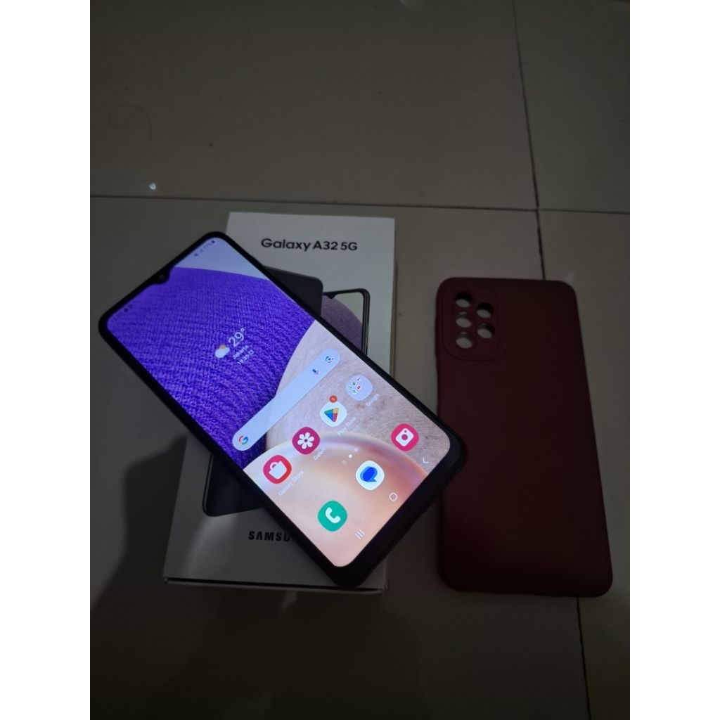 Samsung A32 5G 8/128GB SEIN Resmi Fullset Original Second Termurah Siap Pakai