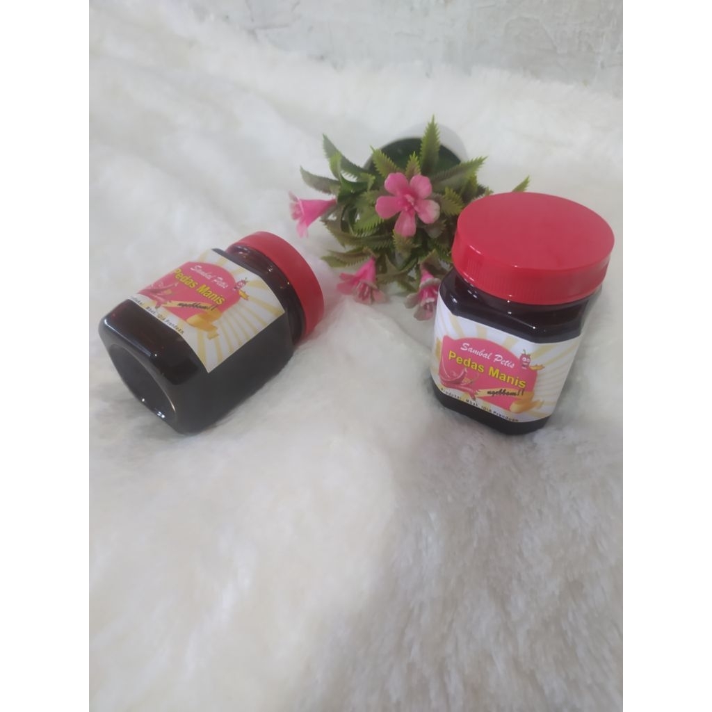 

Terlaris sambal petis pedas manis ngebbom 250gr