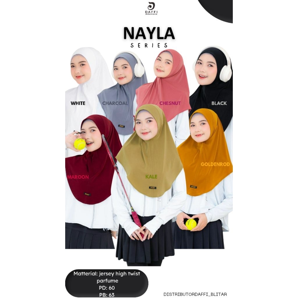 Dafi hijab _ NAYLA SERIES _ HIJAB NON-PAD