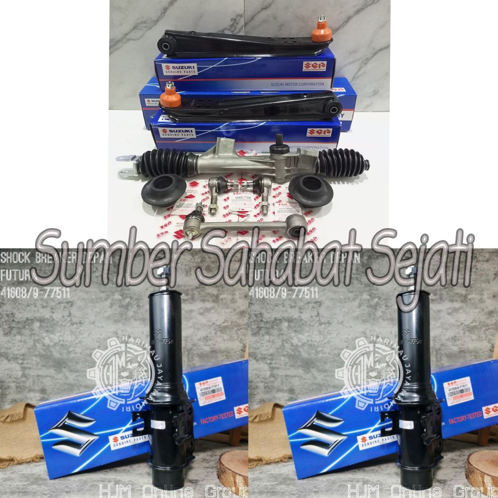 Paketan Komplit Kaki Kaki Depan + Shockbreaker Depan Futura Colt T120SS T120 SS Original