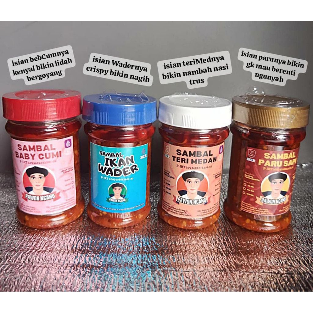 

Pawon Ncang - Sambal Paru Sapi 130gr