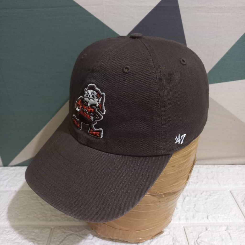 Topi 47Brand Second Topi Original Setelan Coklat stok 7317