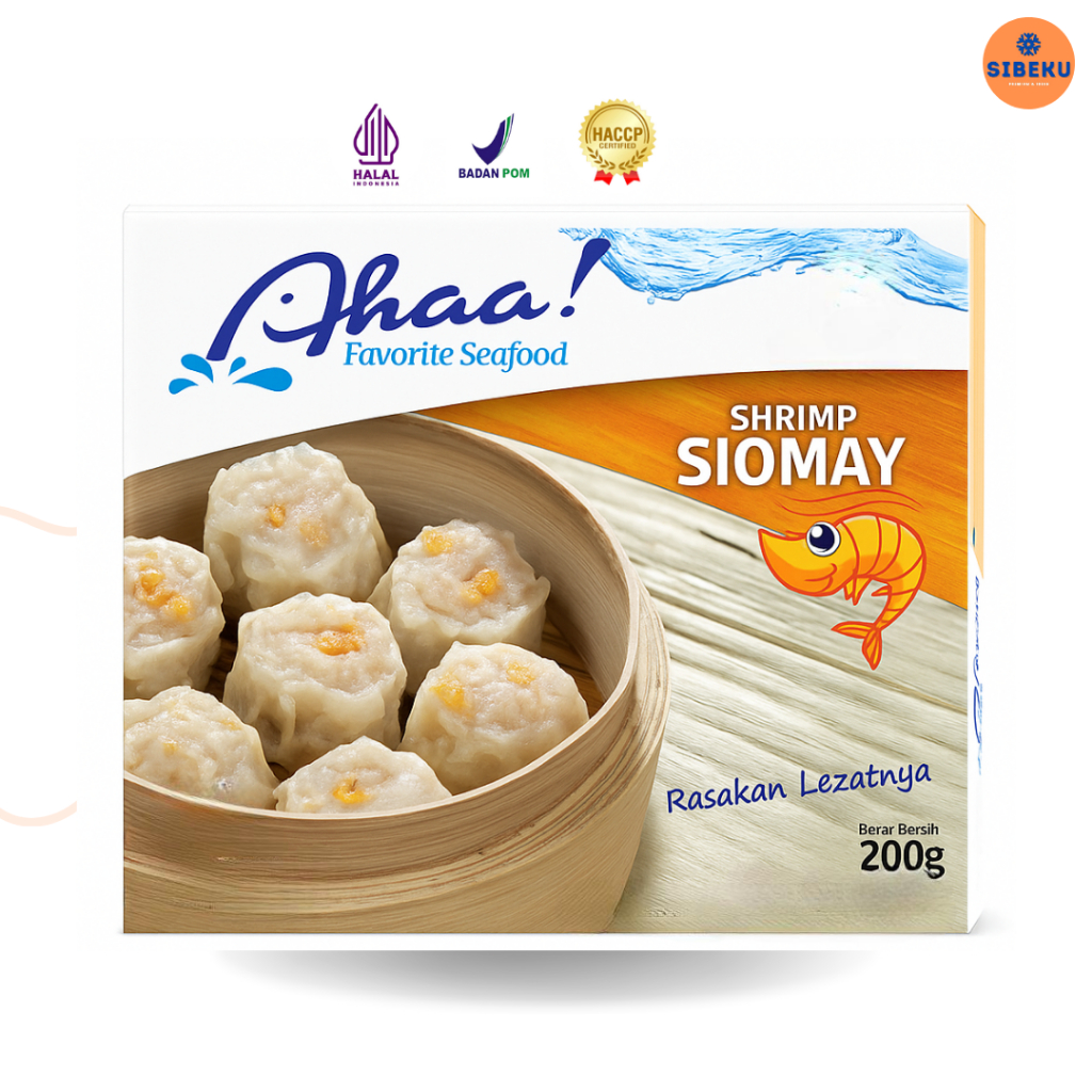 

Siomay Udang-Shrimp Siomay Tanpa Pewarna & Pengawet 12 Pcs 200gr