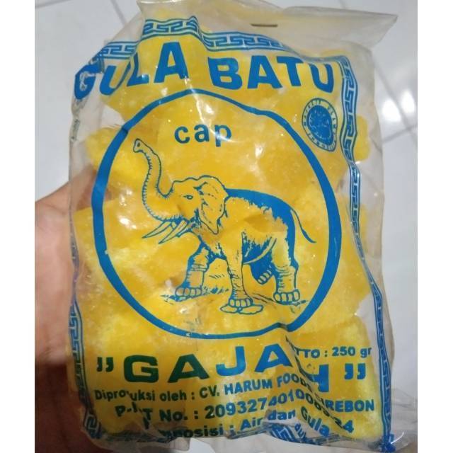 

Gula Batu Kuning Khas Cirebon Kemasan 1kg