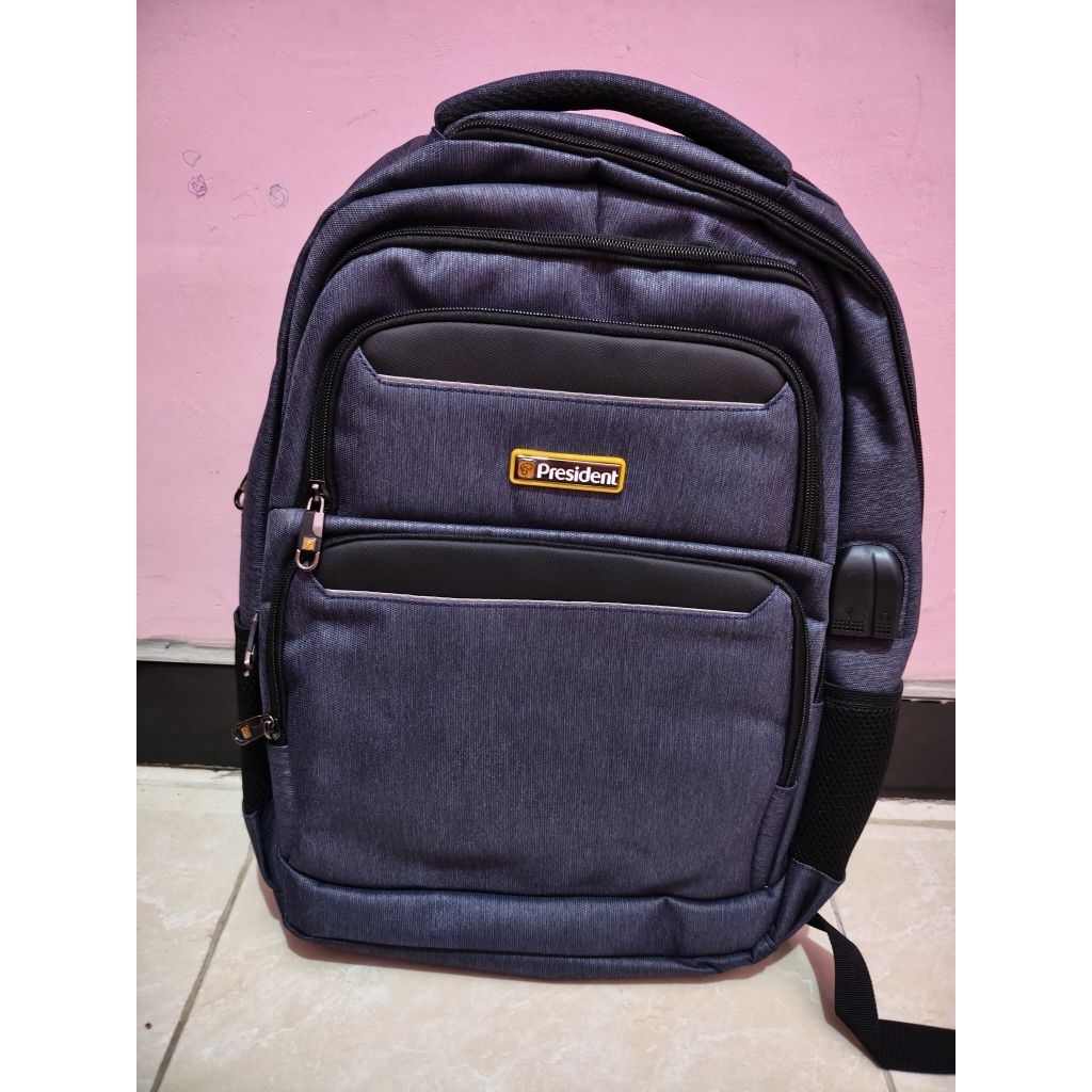 Tas Ransel President Besar Laptop President Original