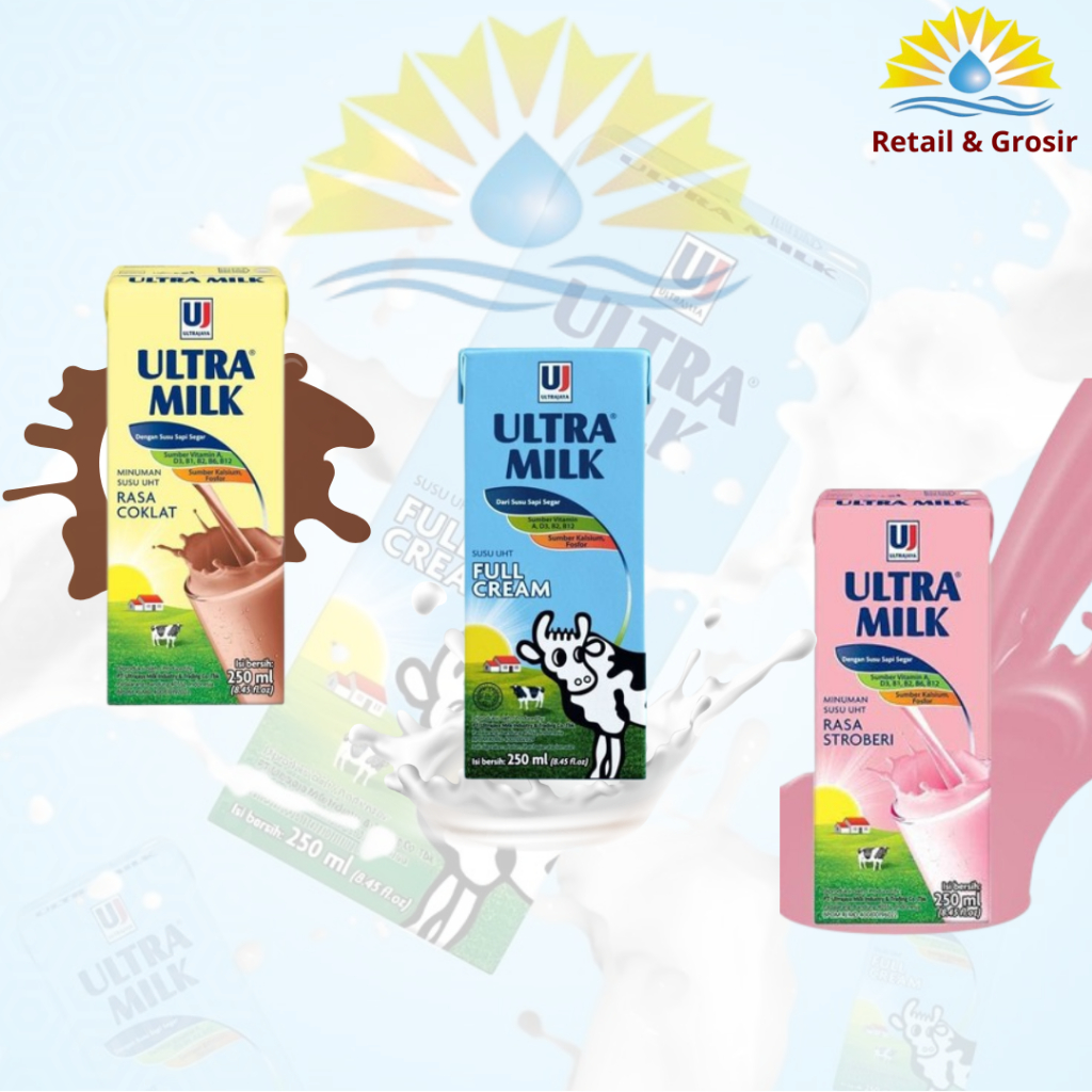 

Ultra Milk UHT 250 ML Dus (24 Pcs)