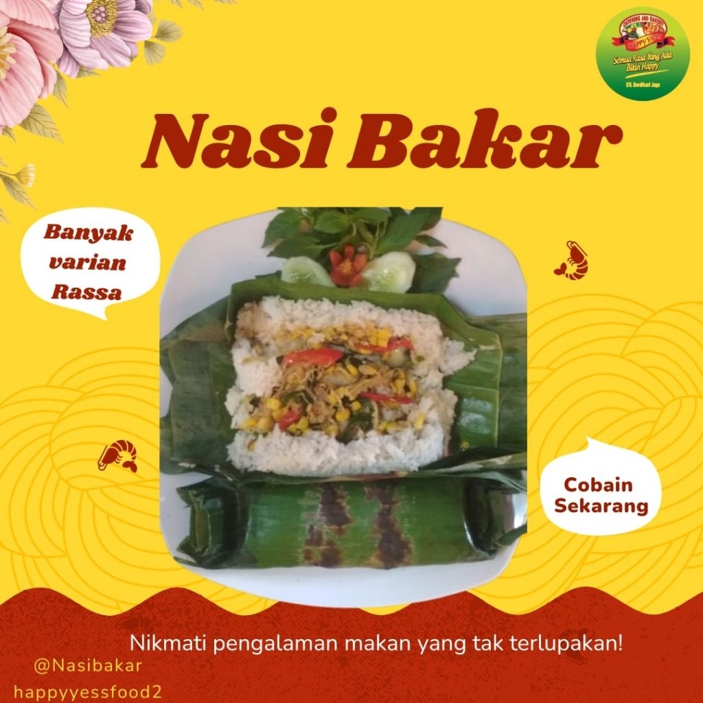 Nasi Box/Nasi Bakar/Jual Nasi Bakar/Paket Box Nasi Bakar/Nasi Bakar isi Suwit Ayam/Nasi Bakar isi Ja