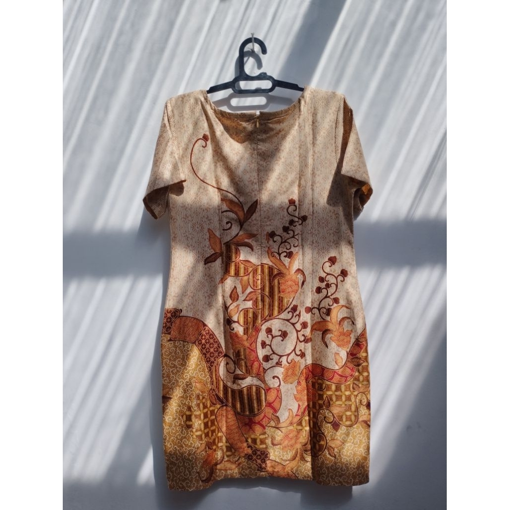 Preloved Dress Batik Merk Arjuna Weda