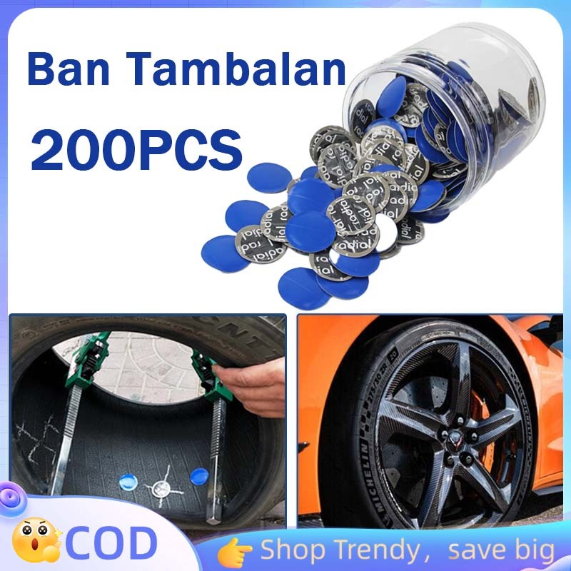 Karet Tambal Ban Tiptop Tire Patch karet Tambal Ban Dalam karet Tip Top Tambal Ban Luar karet Tambal