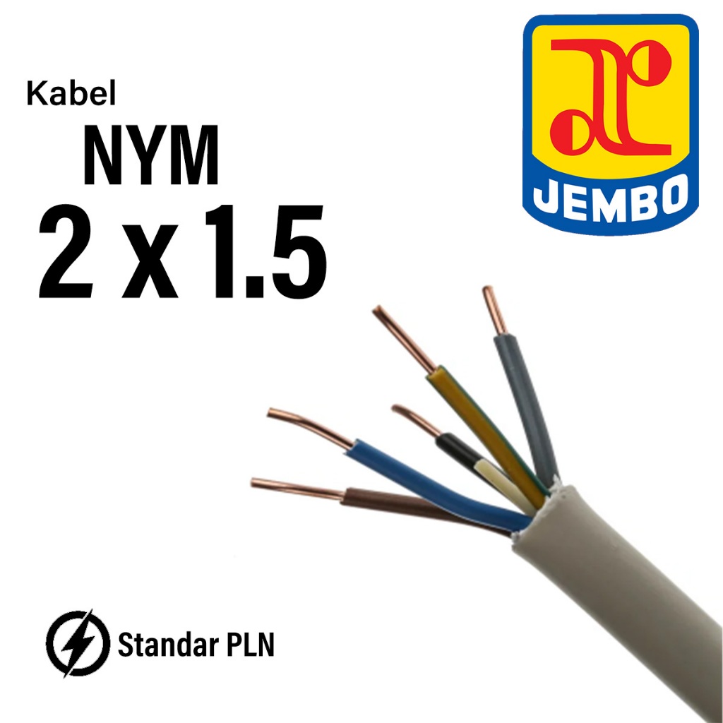Kabel NYM 2 x 1.5 Jembo