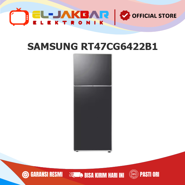 SAMSUNG RT47CG6422B1 KULKAS 2 PINTU INVERTER 465L RT47