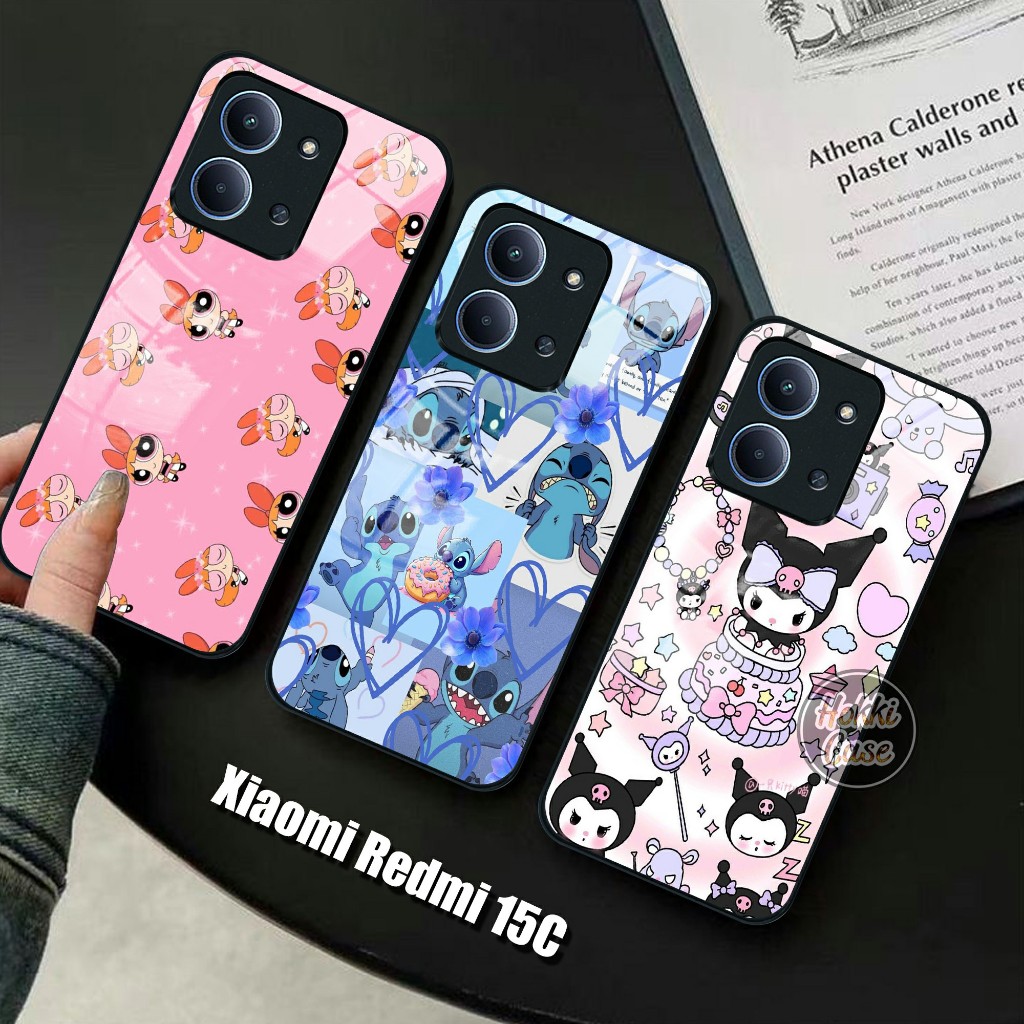 Softcase Redmi 15C - Case Glass Redmi 15C - Casing Hp Redmi 15C - Silikon For Redmi 15C - Kesing Red