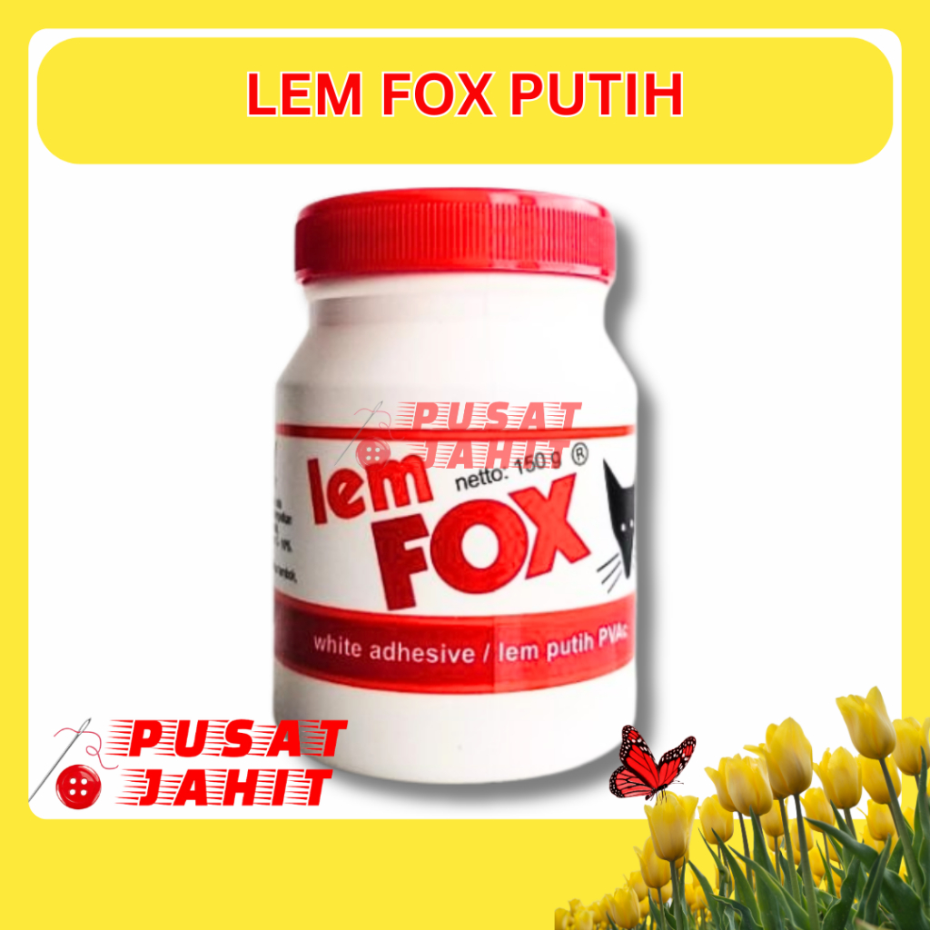 

Lem Fox Putih 150 Gram