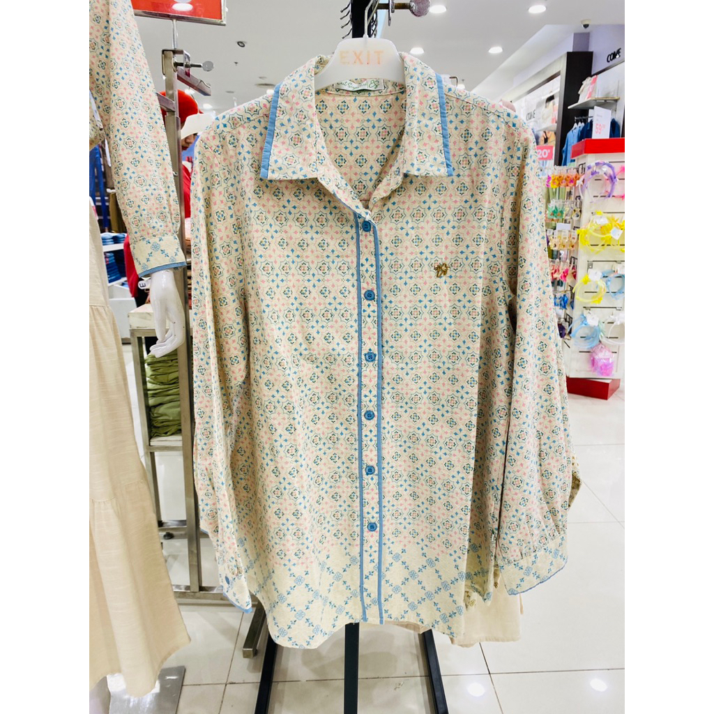 kemeja blouse exit signature by exit matahari
