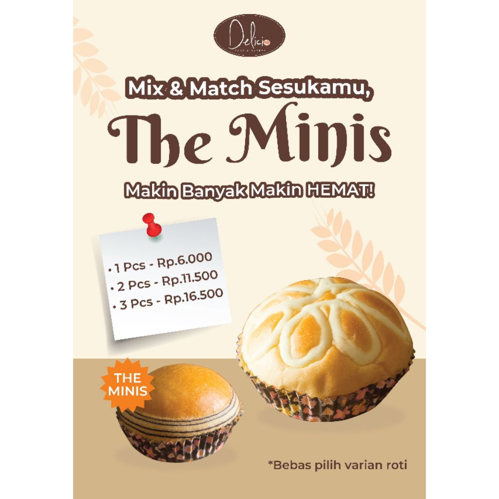 

The Minis Sweet Bun