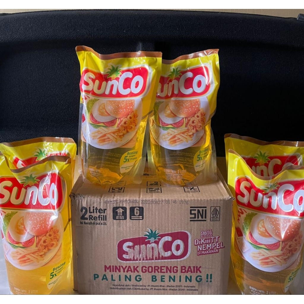 

Minyak Goreng Sunco 2 Liter 1 Dus