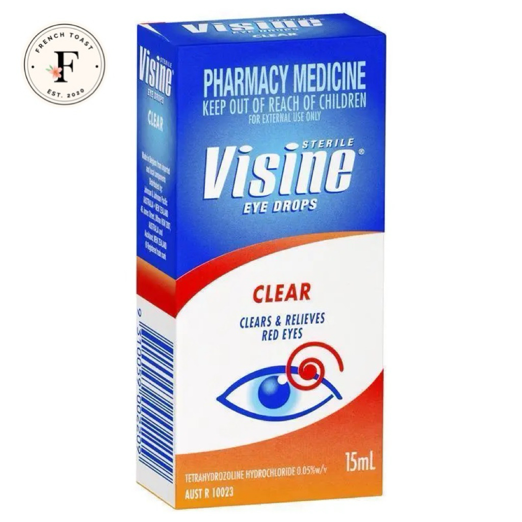 Visine Eye Drops Relieves Dry Red Eyes Clear Redness Irritated Mata Merah Kering Tetes Mata