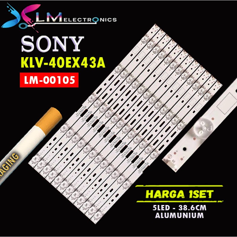 BACKLIGHT SONY 40 KLV-40EX430 KLV-40EX43A KLV 40EX430 KLV 40EX43A