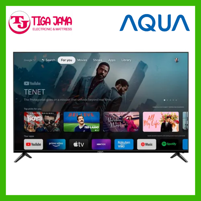 AQUA AQT58K85EUX LED TV 58 INCH 4K UHD GOOGLE TV AQUA AQT 58K85EUX
