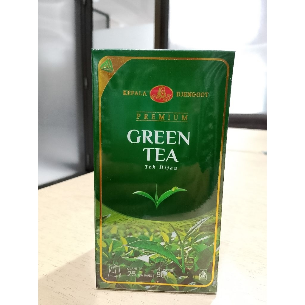 

Kepala Djenggot Green Tea Premium|Teh hijau Premium 50 gr 25's