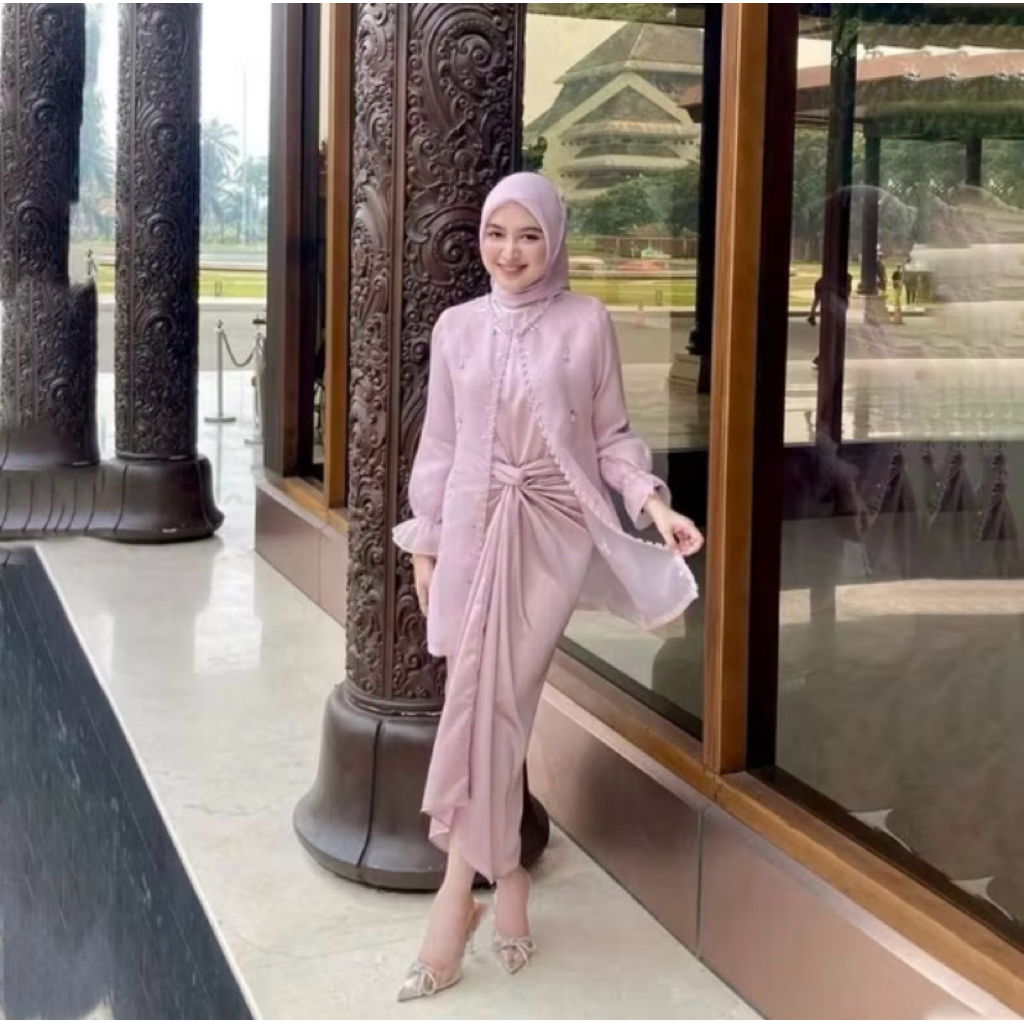 preloved one set jemma organza satin UK XL